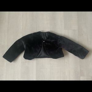 Kids Faux Fur Dress Coat (XL)